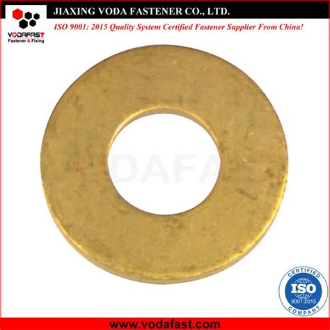 Vodafast Brass Plain Flat Washer Copper Washer China Flat Washer And