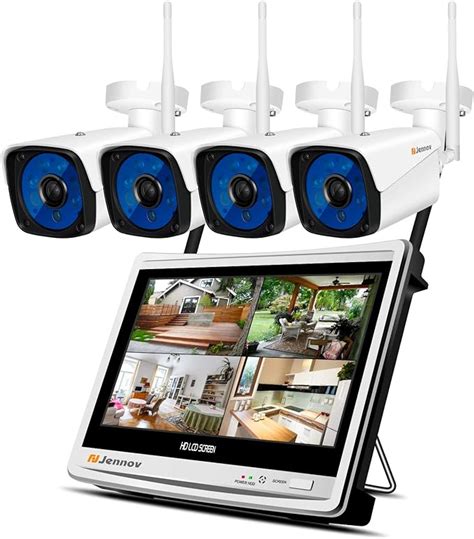 Amazon.com : Security Camera System Wireless,Jennov 1080P Wireless ...