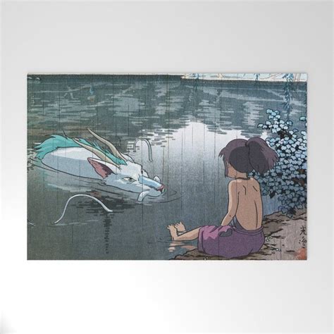 Indoor And Outdoor Welcome Door Mats Society6 In 2024 Studio Ghibli