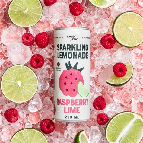 Köp Swedish Tonic Sparkling Lemonade Raspberry Lime 250ml På