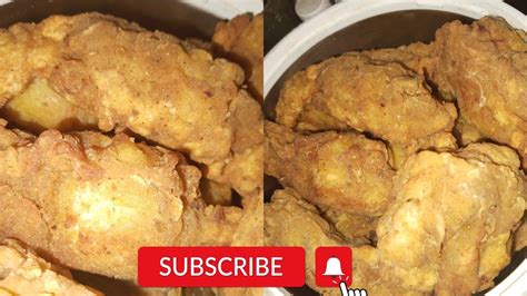 Kfc Style Fried Chicken At Home Recipe L Kfc Style Crispy Fried Chicken