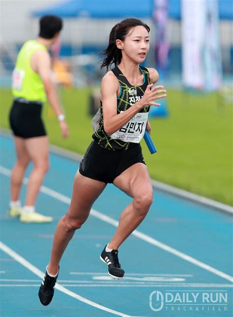 스포키 1600m 혼성계주 우승을 향한 세번째 주자 육상 카리나 김민지 고성 실업육상 리뷰