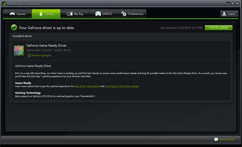 Nvidia Geforce Drivers