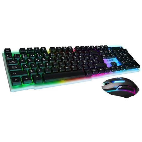 Combo Gamer Led Retroiluminado Teclado Mouse Stormer Nkb Myl Shop