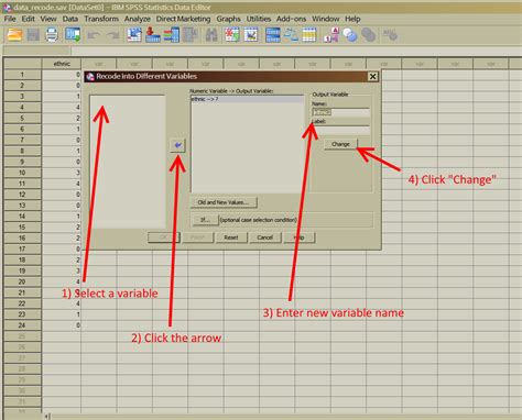 Statistics Tutor Data Recode SPSS Tutorial 1