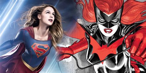 Batwoman and Supergirl Unite in Arrowverse Crossover Photo - Any Town ...