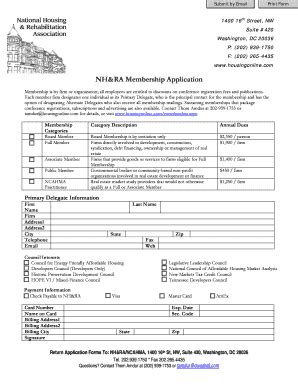 Fillable Online Nhra Membership App Fax Email Print Pdffiller