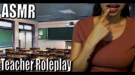 {asmr} Teacher Role Play Spanish Lesson Whispering Tapping Youtube