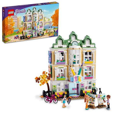 LEGO Friends Emma’s Art School 41711 Building Toy Set Including a Mini ...