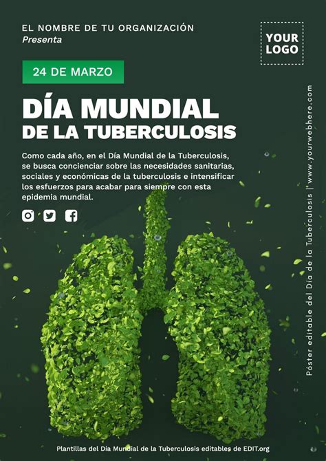 Crea P Sters Del D A Mundial De La Tuberculosis