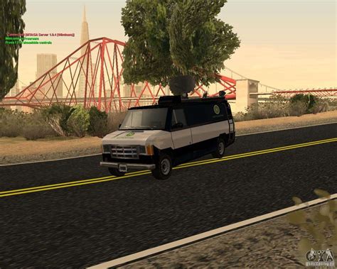 New News Van For Gta San Andreas