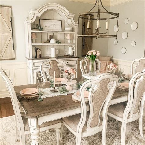 Farmhouse Rustic Vintage Decor Decor Steals Beautiful Dining