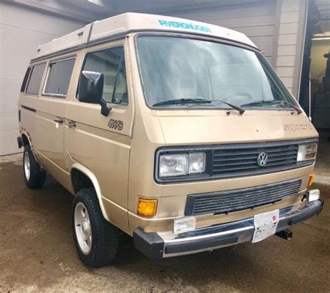 Vanagon Syncro Gl Svx Conversion Classic Volkswagen Bus Vanagon