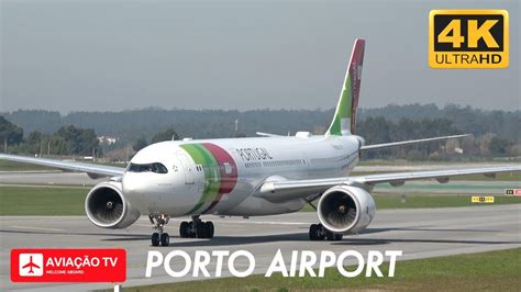 4K Porto Airport Spotting OPO LPPR YouTube