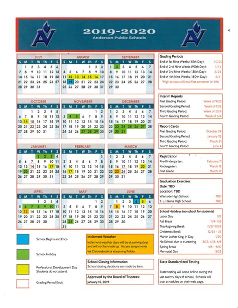 Academic Calendar Taylor University - Universitycalendars.net