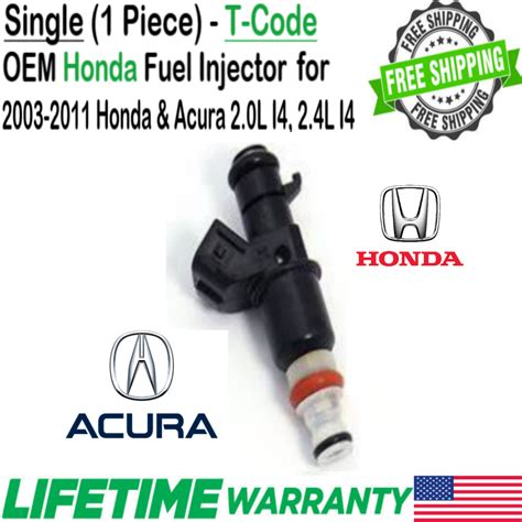 Honda Unit Genuine Flow Matched Fuel Injector For Acura