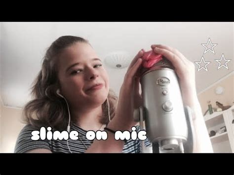 Asmr Slime On The Microphone YouTube