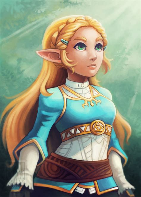 Princess Zelda Fan Art By Rintheyordle On Deviantart