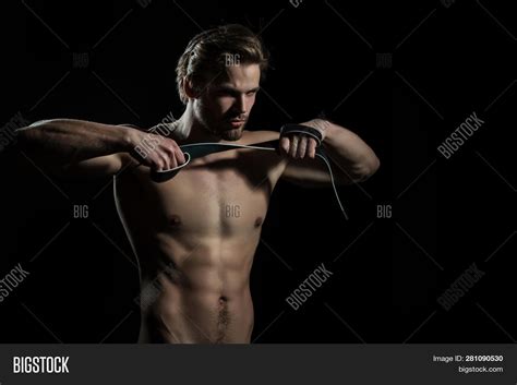 Belt Hands Naked Man Image Photo Free Trial Bigstock