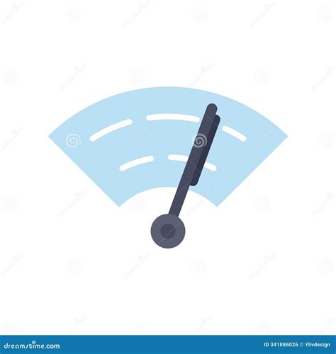 Speedometer Showing Increasing Speed with Arrow Pointing Right Stock
