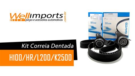 Kit Correia Dentada H Hr L K Youtube