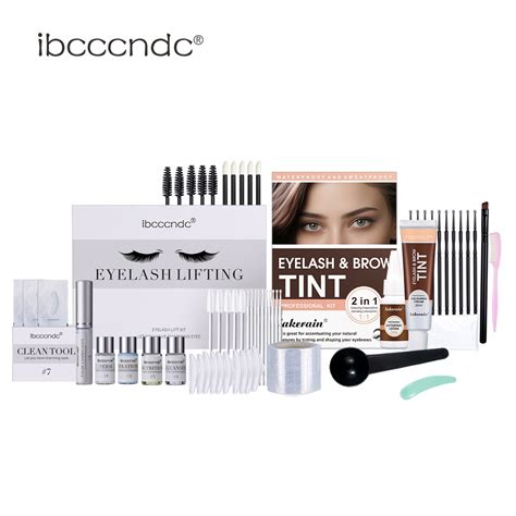 Ibcccndc Professional 10pcsset Keratin Lash Lift Kit 2 In 1 Eyelash