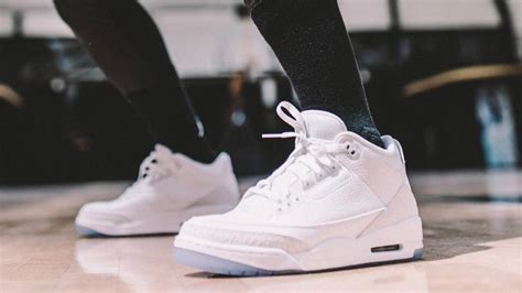 Another Look at the Upcoming Air Jordan 3 'Pure White' - WearTesters