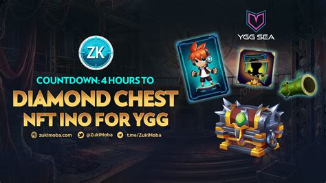 COUNTDOWN 4 HOURS TO DIAMOND CHEST NFT INO FOR YGG Diamond Box