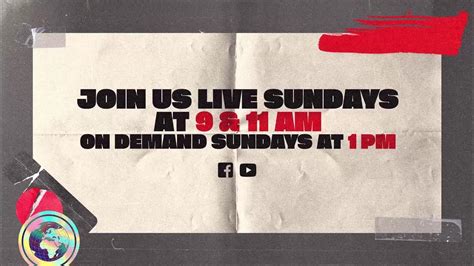 Join Us Live Cornerstone Church Youtube