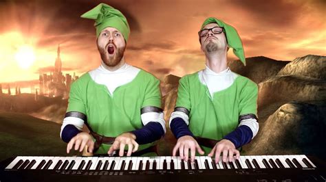 Check Out This Awesome Piano Cover of the Main Legend of Zelda Theme! - Two Guys Playing Zelda