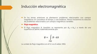 Clase 4 inducción electromagnética PPT