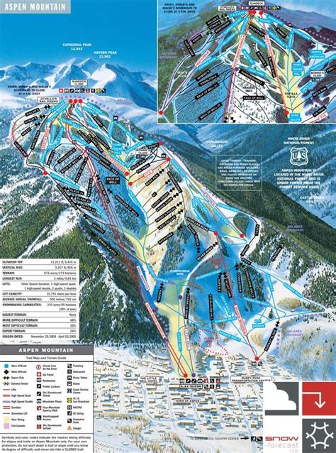 Aspen Ski Resort Guide Location Map And Aspen Ski Holiday Accommodation