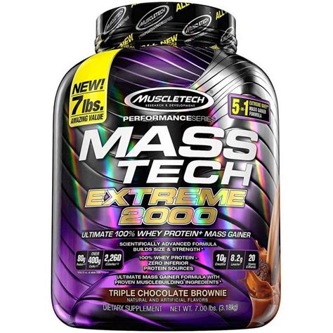 Mass Tech Extreme 2000 Whey Protein Richesm Healthcare