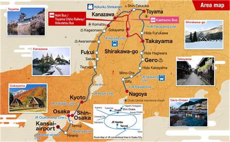 Takayama Hokuriku Area Tourist Pass Paket Tour Ke Jepang Wendy Tour