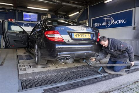 Mercedes Benz C Amg Op De Rollenbank Autoweek