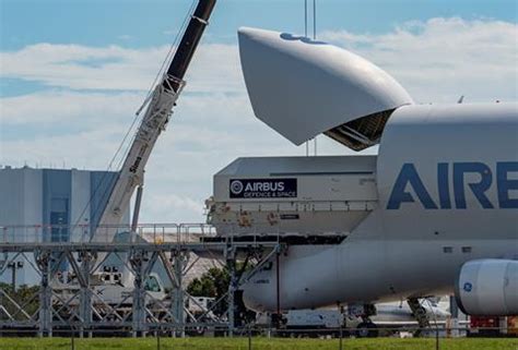 Airbus Opens Space Market For Beluga With Satellite Transfer To Cape