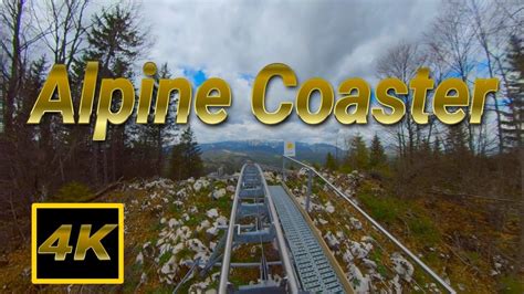 4K Low SPEED Alpine Coaster Cheile Gradistei Resort Fundata