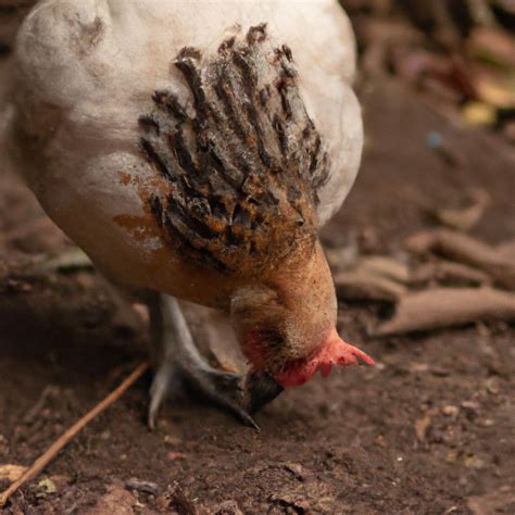 Chickens Beak Rubbing Cleaning And Maintenance Process Nature Blog