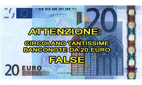 Attenzione Circolano Banconote Da Euro False Finiscono Tutte Con