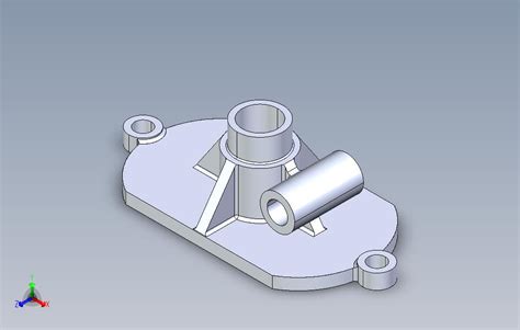 Solidworks机械部件设计iges模型图纸免费下载 懒石网