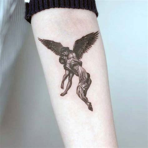 Angel Flying Tattoo