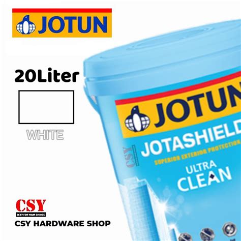 Jotun Jotashield Ultra Clean 20 Liter AntiDirt Paint Shopee Malaysia