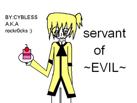 servant of evil-len kagamine by rockr0cks on DeviantArt