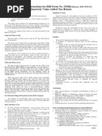 bir form  guidelines april    added tax taxes