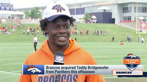 Teddy Bridgewater shares his mindset in Broncos' QB competition