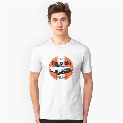 Kowalski Speed Shop T Shirt By Superiorgraphix Redbubble