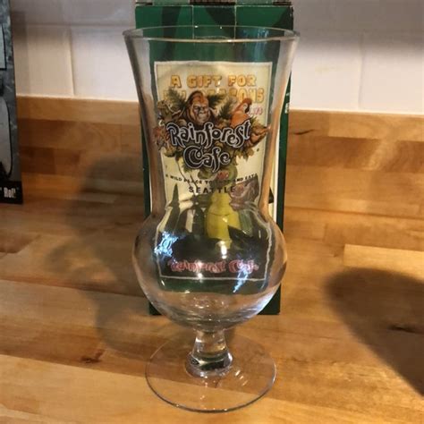 Dining | Nib Closed Seattle Rainforest Cafe Hurricane Glass | Poshmark