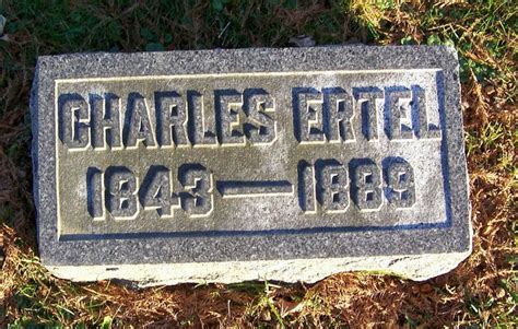 Charles W Ertel Find A Grave Memorial