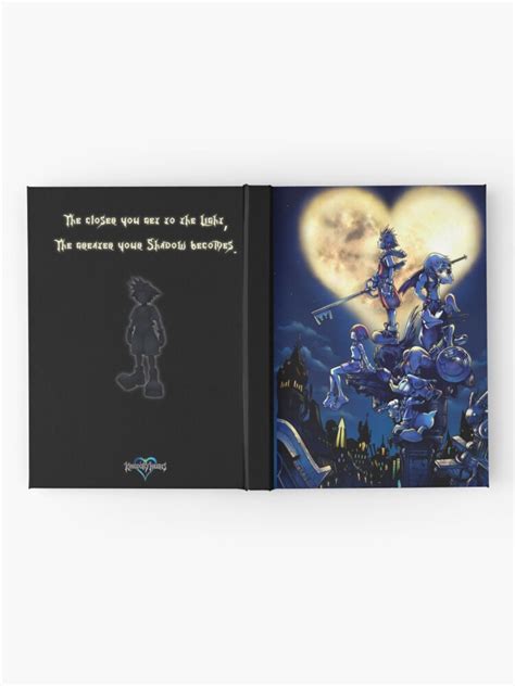 Kingdom Hearts Book Hardcover Journal By Aylasplee Redbubble