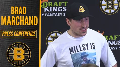 Brad Marchand Reacts To Bounce Back Win Vs Devils Bruins Postgame